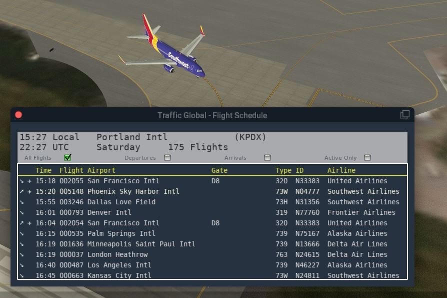 Threshold Review Traffic Global for XPlane 11 Threshold